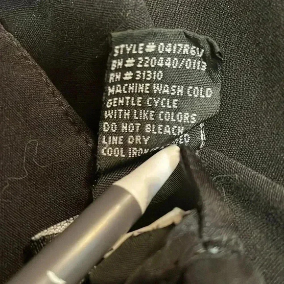 AB Studio Black Size 10 Cropped Pants - Picture 9 of 9